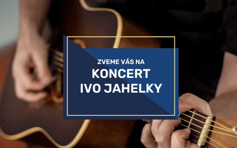 Ivo Jahelka 1. 8. 2026 koncert zpívajícího právníka