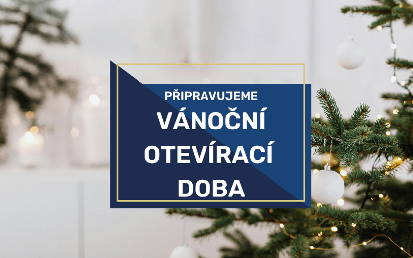 Otevírací doba - Vánoce 2025