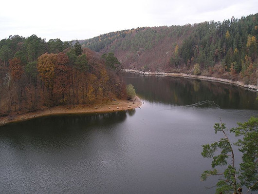 Dalešice dam