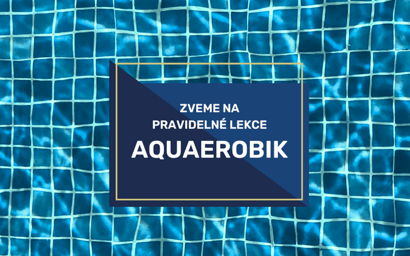 Lekce aquarobik ÚT, ST