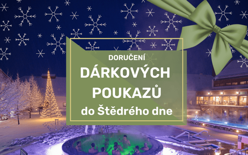 Doručení poukazů do Štědrého dne