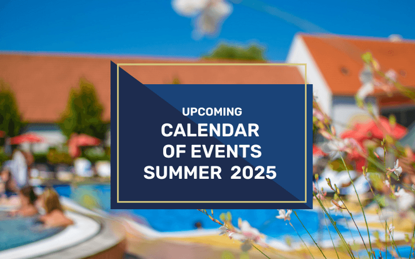 Upcoming summer events 2025