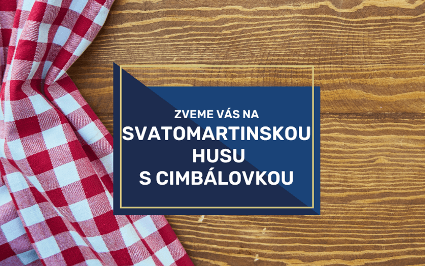 Svatomartinská husa, cimbálovka 9. 11. 2024