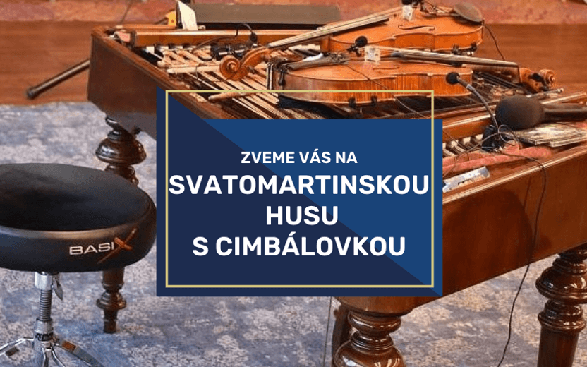 Svatomartinská husa s cimbálovkou J.Šmukaře 14.11.2026